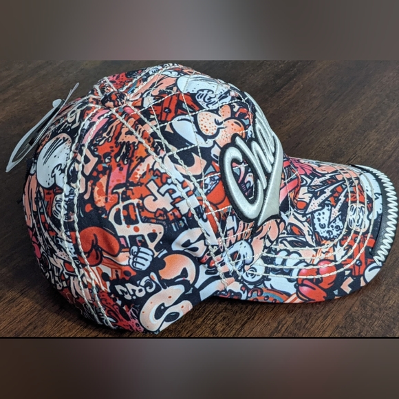 Charlotte Robin Ruth Hat Adjustable Snapback, Graffiti Embroidered Cap, NWT - Picture 2 of 7